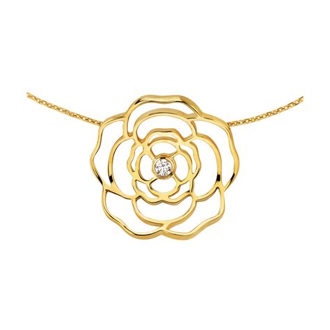 collier camellia chanel prix|Colliers Camélia .